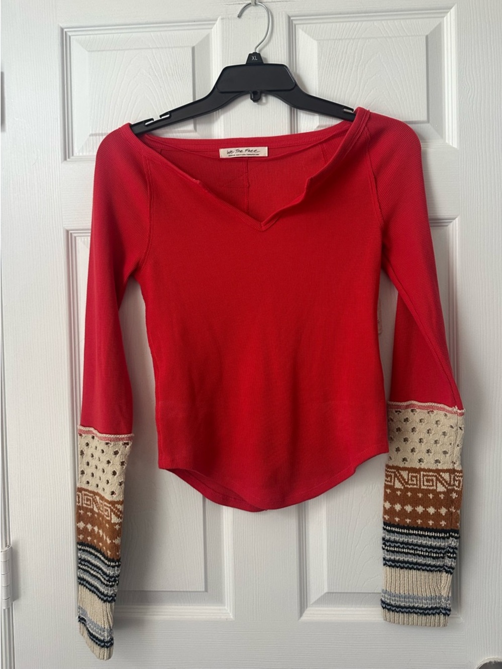 Free People We The Free Cozy Craft Cuff top Size M